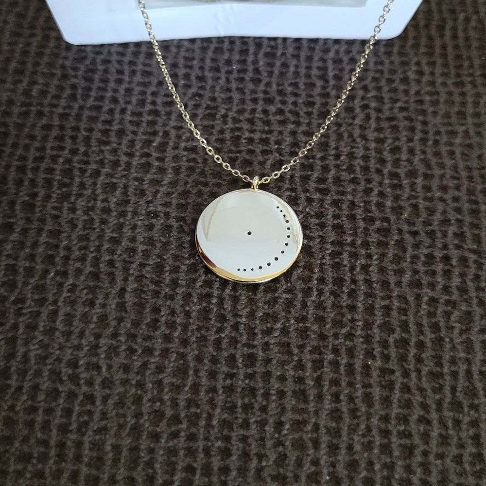 "The Moon"🌙 Disc📀 Pendant Necklace - NWT - Picture 6 of 12